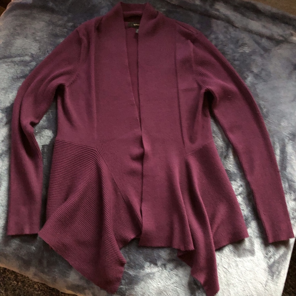 Beautiful Soft Knit Cardigan 89th & Madison GRAY Medium